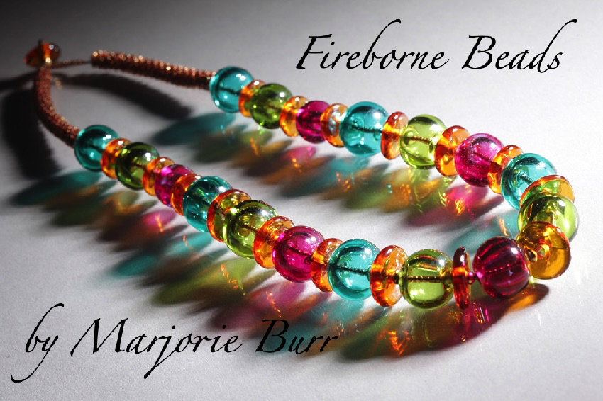 Fireborne Beads by Marjorie Burr Banner